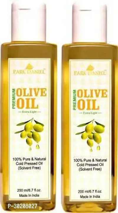 Premium Extra Light Olive Oil Pack Of 2 Hair Care Hair Oil-thumb0