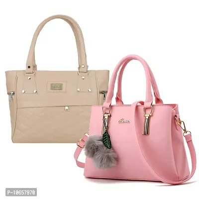 Trendy Cute PU Combo Of Handbags-thumb0