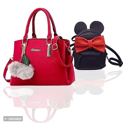 Trendy Cute PU Combo Of Handbags-thumb0