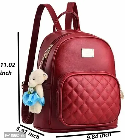 WOMEN CUTE TRENDY FAMOUS ADORABLE DAILY USE SCHOOL/COLLEGE/CASUAL BACKPACK-thumb0