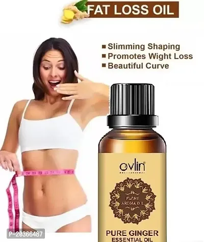 Ginger Essential Oil | Ginger Oil Fat Loss | Beauty Fat Burner Fat loss fat go slimming weight loss body fitness oil Shape Up Slimming Oil For Stomach, Hips  Thigh