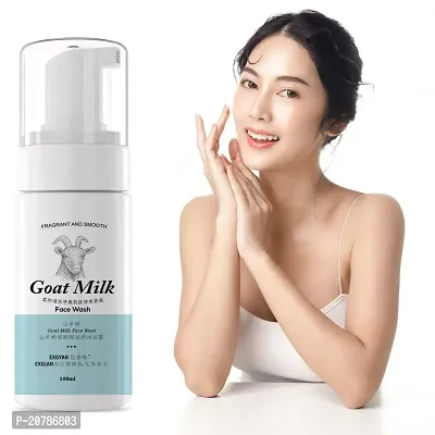 Goat Milk Face Wash Extract: Rich in vitamins and minerals that can nourish and moisturize the skin
