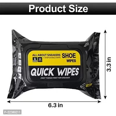 Wipes Shoe Wipes (1 Pack of 80 Pcs) Instant Sneaker Cleaner Shoe Cleaning Wipes Sneaker Wipes for Shoes Quick Remove Dirt Stain Shoe Cleaner Wipes Shoe Wipes for Sneakers Cleaning Kit-thumb0
