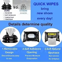 Wipes Shoe Wipes (1 Pack of 80 Pcs) Instant Sneaker Cleaner Shoe Cleaning Wipes Sneaker Wipes for Shoes Quick Remove Dirt Stain Shoe Cleaner Wipes Shoe Wipes for Sneakers Cleaning Kit-thumb1