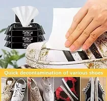 Sneaker Wipes Shoe Wipes (4 Pack - 320 Pcs) Instant Sneaker Cleaner Shoe Cleaning Wipes for Shoes Quick Remove Dirt Stain Shoe Cleaner Wipes Shoe Wipes for Sneakers Cleaning Kit White-thumb1
