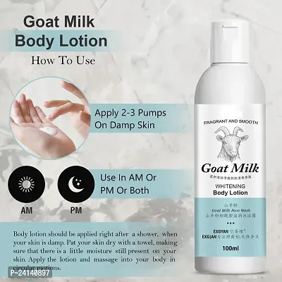 BEAUTY.DR - KOREA GOAT MILK WHITENING BODY LOTION - 100ML pack 1-thumb0