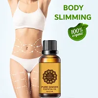 Ginger Essential Oil | Ginger Oil Fat Loss | Beauty Fat Burner Fat loss fat go slimming weight loss body fitness oil Shape Up Slimming Oil For Stomach, Hips  Thigh-thumb1