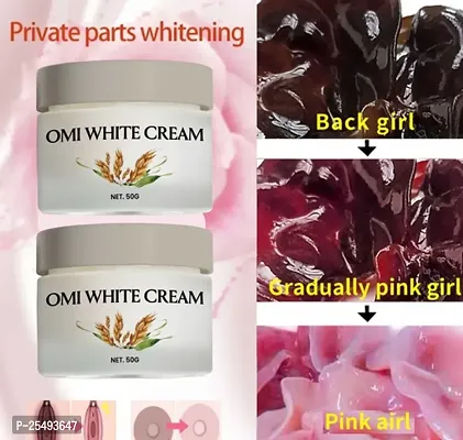 OMI WHITE CREAM 50GR - Advanced Whitening  Brightening Cream pack of 2