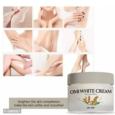 OMI WHITE CREAM 50GR - Advanced Whitening  Brightening Cream (PACK 1)