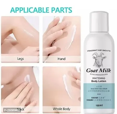 Heny Goat milk bodylotion 100 ml Pack of -1 pic