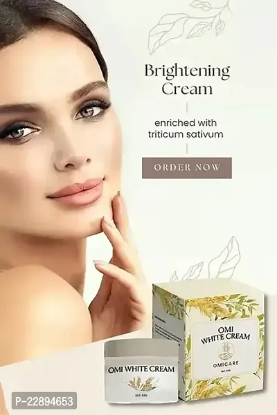 OMI WHITE FACE CREAM 50GR - Advanced Whitening  Brightening Cream_2 PIC