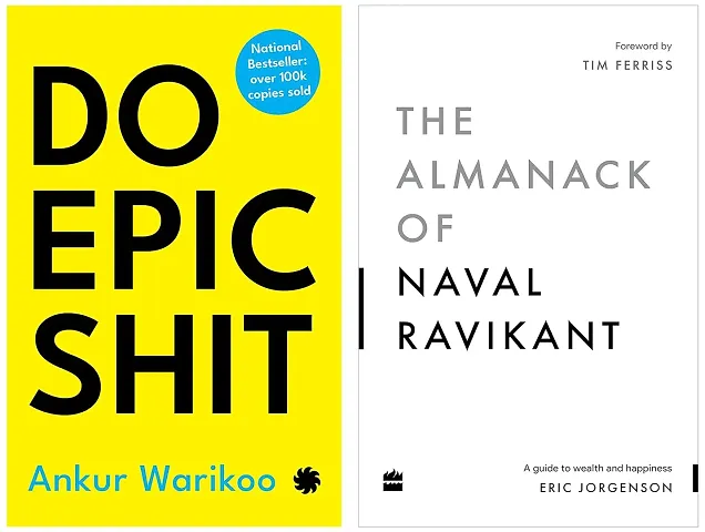 Do Epic Shit  the Almanack of Naval Ravikant: A Guide to Wealth and Happiness Paperback Books