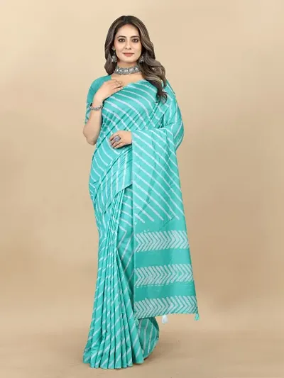 Hot Selling Chanderi Cotton Saree with Blouse piece 