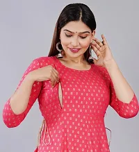 VNSAGAR Kurti for Women | Maternity Feeding Kurti for Women Pre and Post Pregnancy Women-thumb4