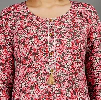 VNSAGAR Camric Cotton Top Procian Print,3/4 Sleeve,Round Neck top for Womens and Girls-thumb4