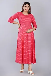 VNSAGAR Kurti for Women | Maternity Feeding Kurti for Women Pre and Post Pregnancy Women-thumb2