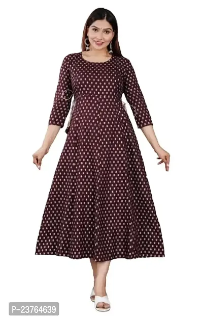 VNSAGAR Kurti for Women | Maternity Feeding Kurti for Women Pre and Post Pregnancy Women-thumb0