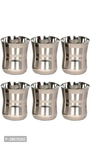 Stainless Steel Tea Cup Set-thumb0