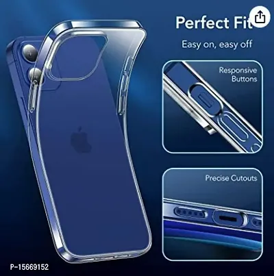 JAFRI APPLE IPHONE 12 TRANSPARENT BACK COVER-thumb3