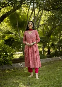 Fancy Cotton Blend Kurta Bottom And Dupatta Set For Women-thumb3