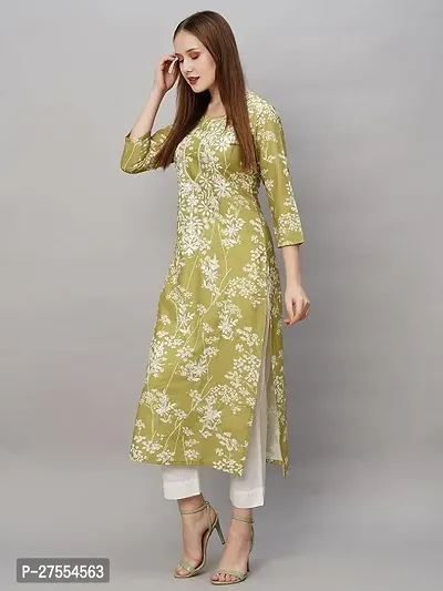 Fancy Cotton Blend Kurta And Bottom Set For Women-thumb3