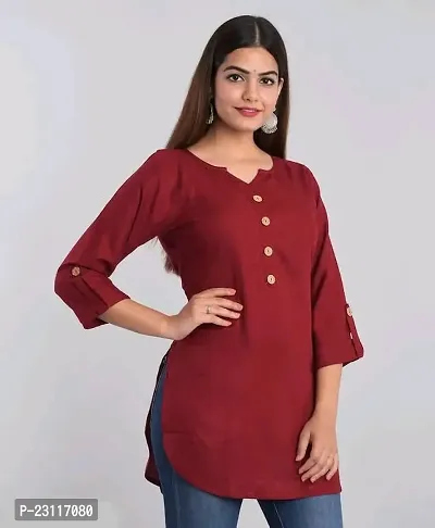 Classic Rayon Tops for Women-thumb0