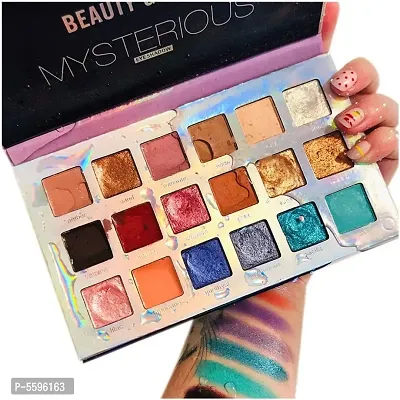 Beauty Glazed Mysterious Makeup Palette 18 Colors Eyeshadow 150 g  (Multicolor)-thumb0