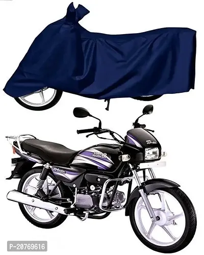 Water Resistant || Dustproof  UV Protection || Motorcycle || Scooty || Bike Body Cover || For All Two Wheeler Bikes || with Premium Polyester Fabric-thumb0