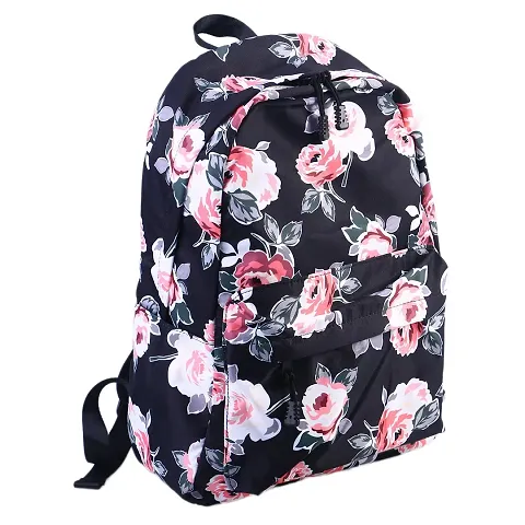 Stylish Printed PU Backpack