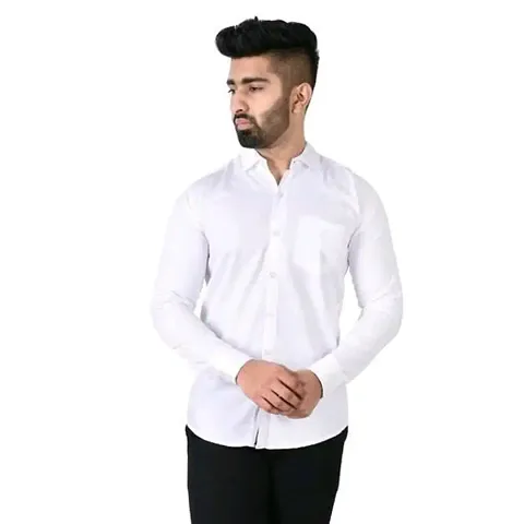 Stylish Solid Long Sleeves Casual Shirt For Men