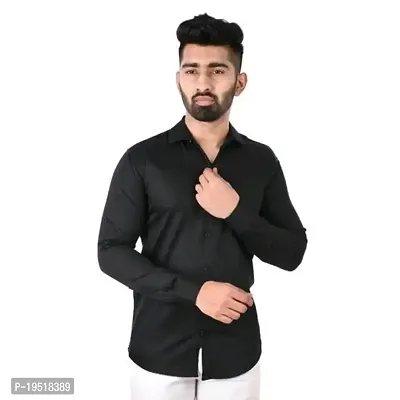 Stylish Fancy Cotton Blend Long Sleeves Casual Shirts For Men-thumb0