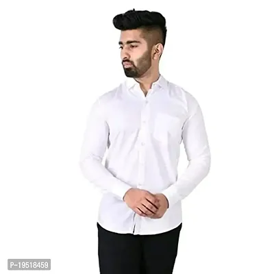 Stylish Fancy Cotton Blend Long Sleeves Casual Shirts For Men-thumb0