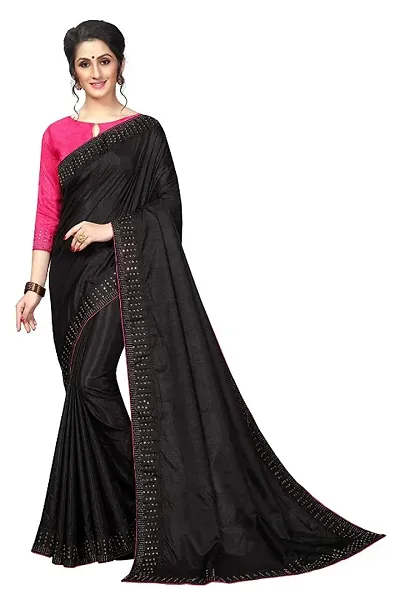 On Trend Cotton Blend Sarees With Blouse Piece