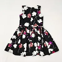 Girls Kids Floral Printed  Frocks Dress.-thumb1