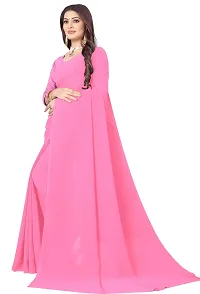 Women's Fashionable Cotton Traditional Wear Saree-thumb1