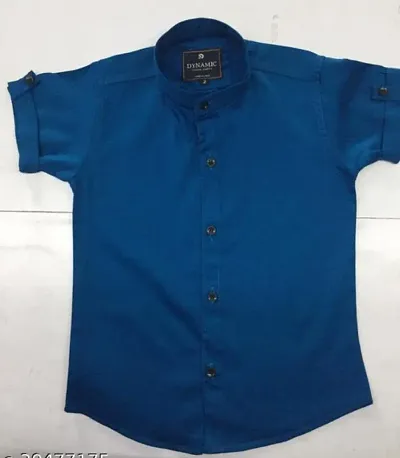 Fashionable Cotton Blend Shirts for Boys
