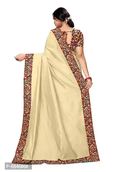 Women Cotton Blend Saree with Blouse piece-thumb2