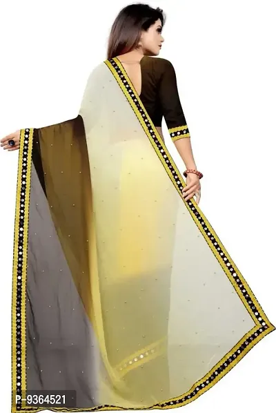 Beautiful Art Silk Saree With Blouse Piece-thumb2