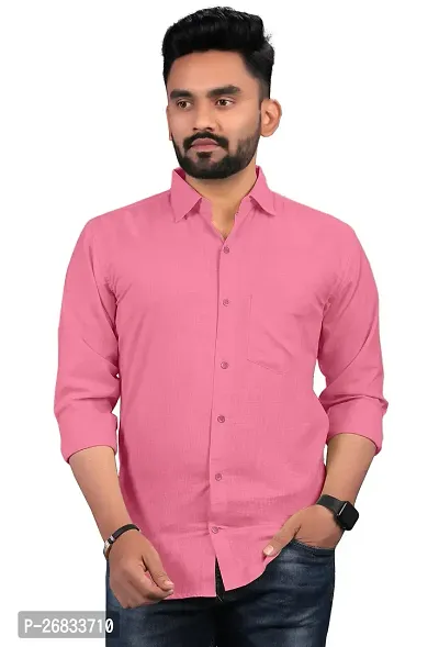 Stylish Fancy Cotton Blend Long Sleeves Casual Shirts For Men-thumb0