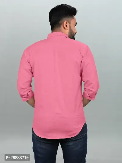 Stylish Fancy Cotton Blend Long Sleeves Casual Shirts For Men-thumb3