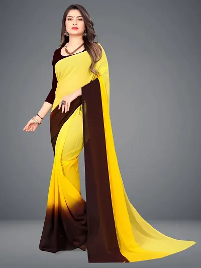 Womens Fashionable blend Traditional Wear Saree