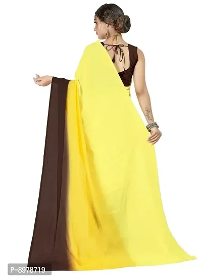 Fancy Chiffon Saree with Blouse Piece for Women-thumb2