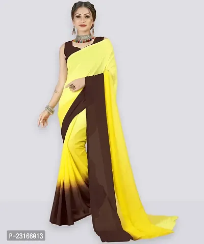 Women's Fashionable Chiffon Traditional Wear Saree-thumb0