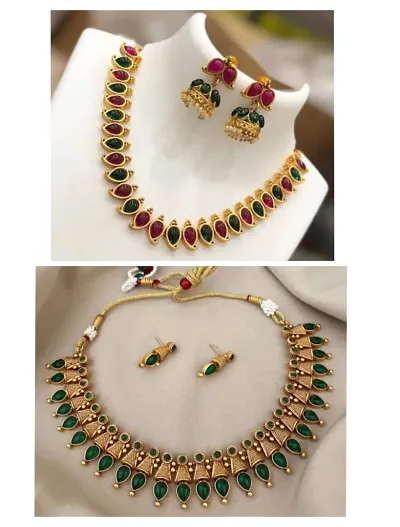 Elegant Alloy Jewellery Sets For Women