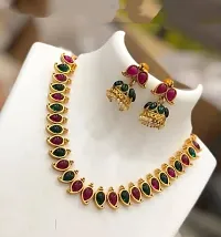 Stylish Fancy Designer Alloy Jewellery Set For Women-thumb2