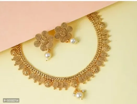 Stylish Fancy Designer Alloy Jewellery Set For Women-thumb2