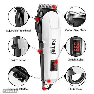 Kemei KM-809 A Rechargeable Cum Electric Hair Clipper-thumb0