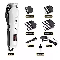 Kemei KM-809 A Rechargeable Cum Electric Hair Clipper-thumb1