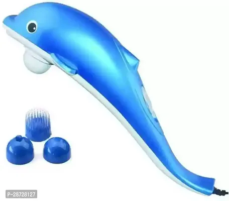 Dolphin Handheld Body Massager for Pain Relief with Powerful Vibration-thumb0