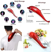Dolphin Handheld Body Massager for Pain Relief with Powerful Vibration-thumb3